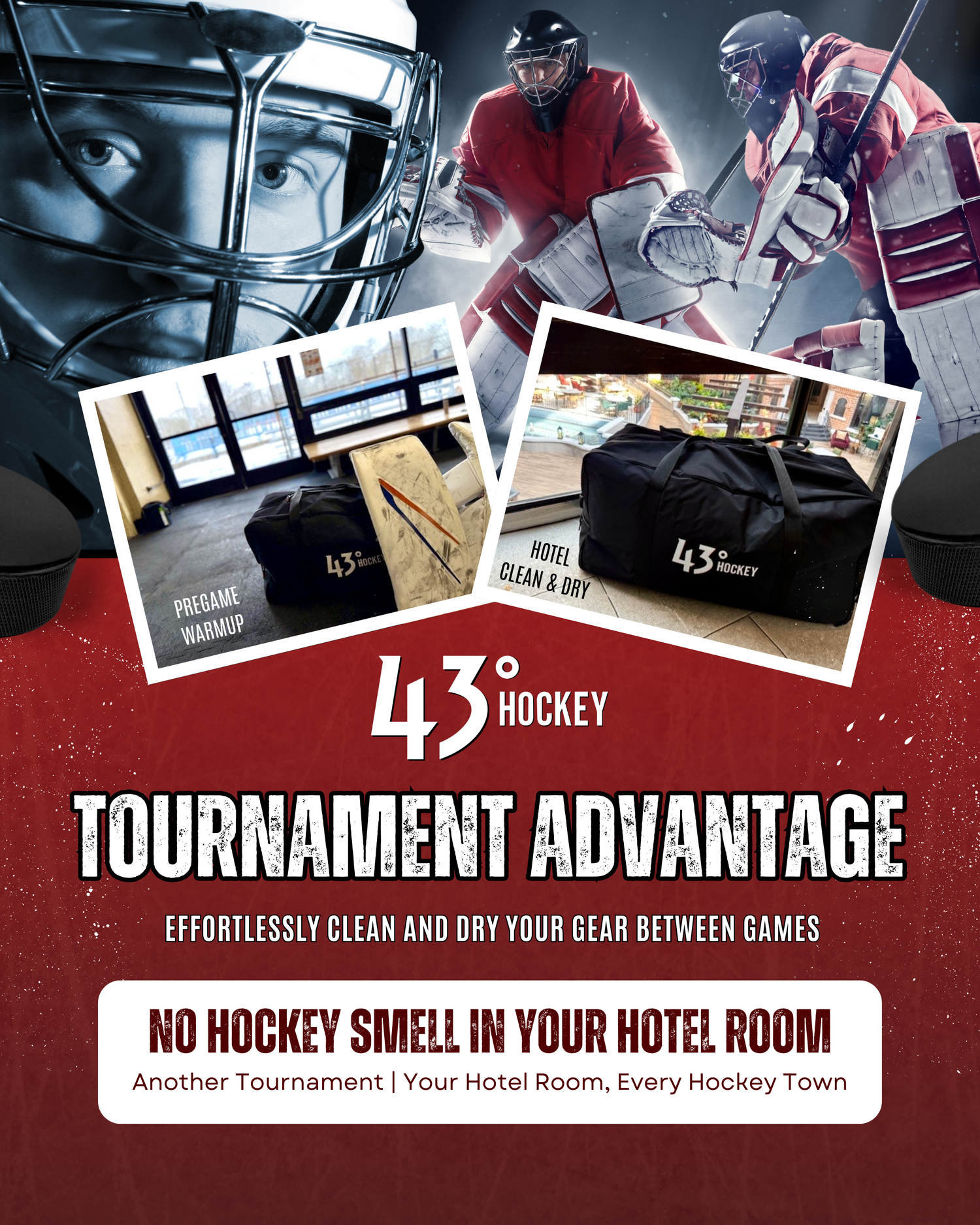 The Ultimate Tournament Advantage: Why Every Hockey Player Needs a Heated Hockey Bag