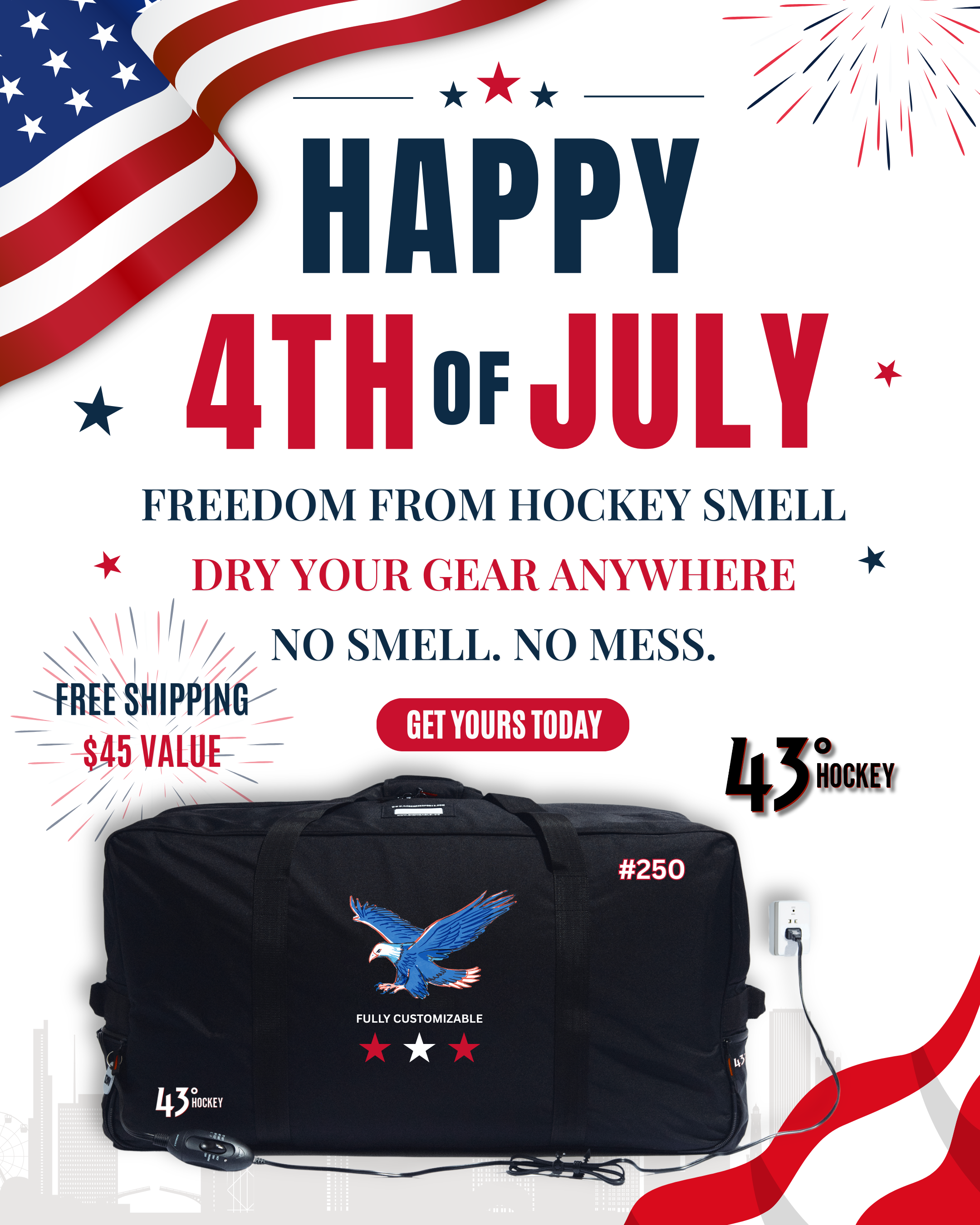 Declare Independence from Hockey Smell This 4th of July