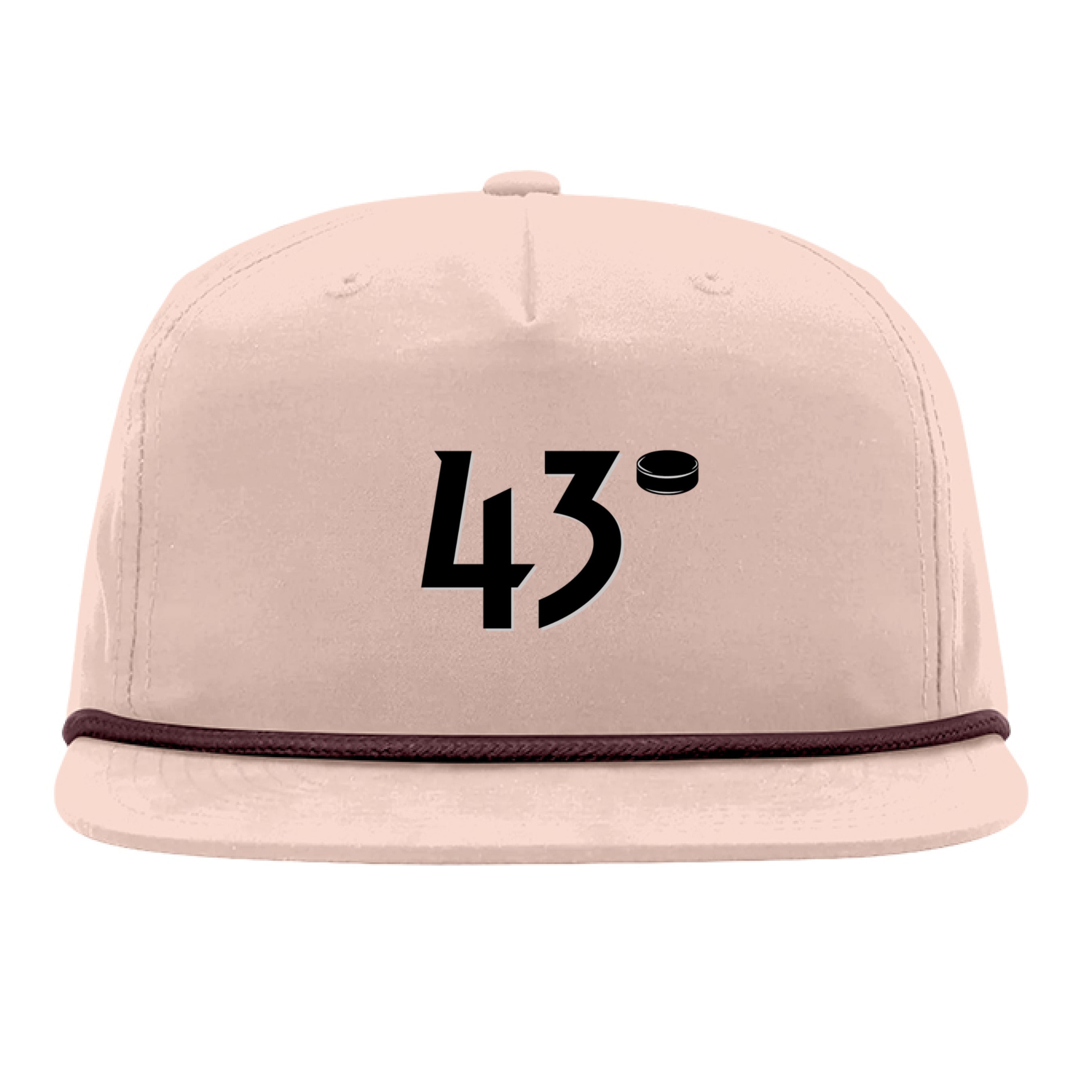 Pale Peach/ Maroon - FRONT